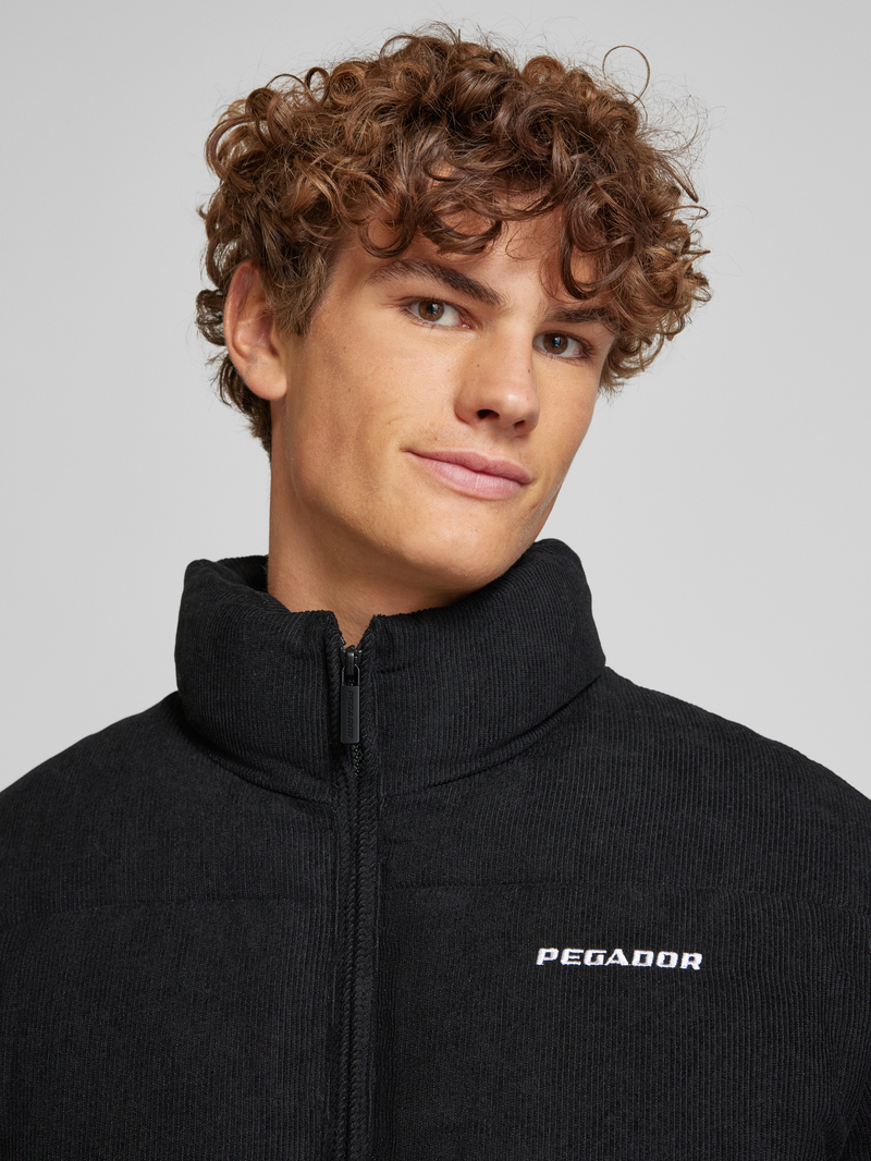 Pegador Jack van corduroy met opstaande kraag model 'SOLIN'