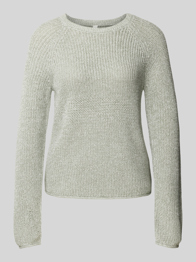 QS Gebreide pullover met raglanmouwen