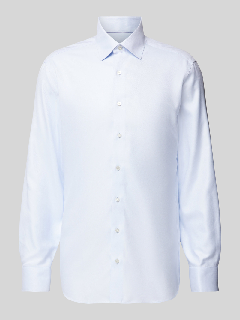 Eterna Slim fit zakelijk overhemd met kentkraag