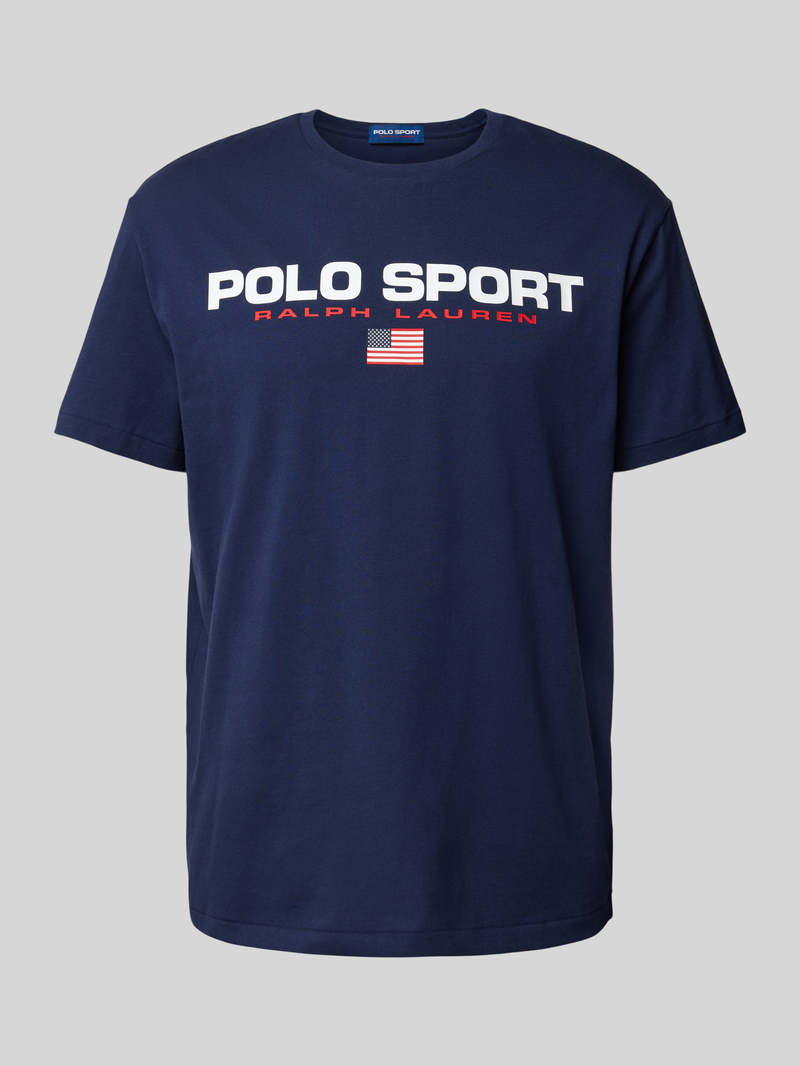 Polo Sport T-shirt met labelprint