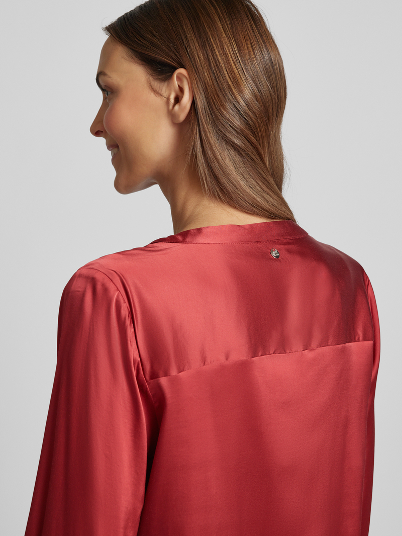 MOS MOSH Regular fit blouse met tuniekkraag model 'ENFA'