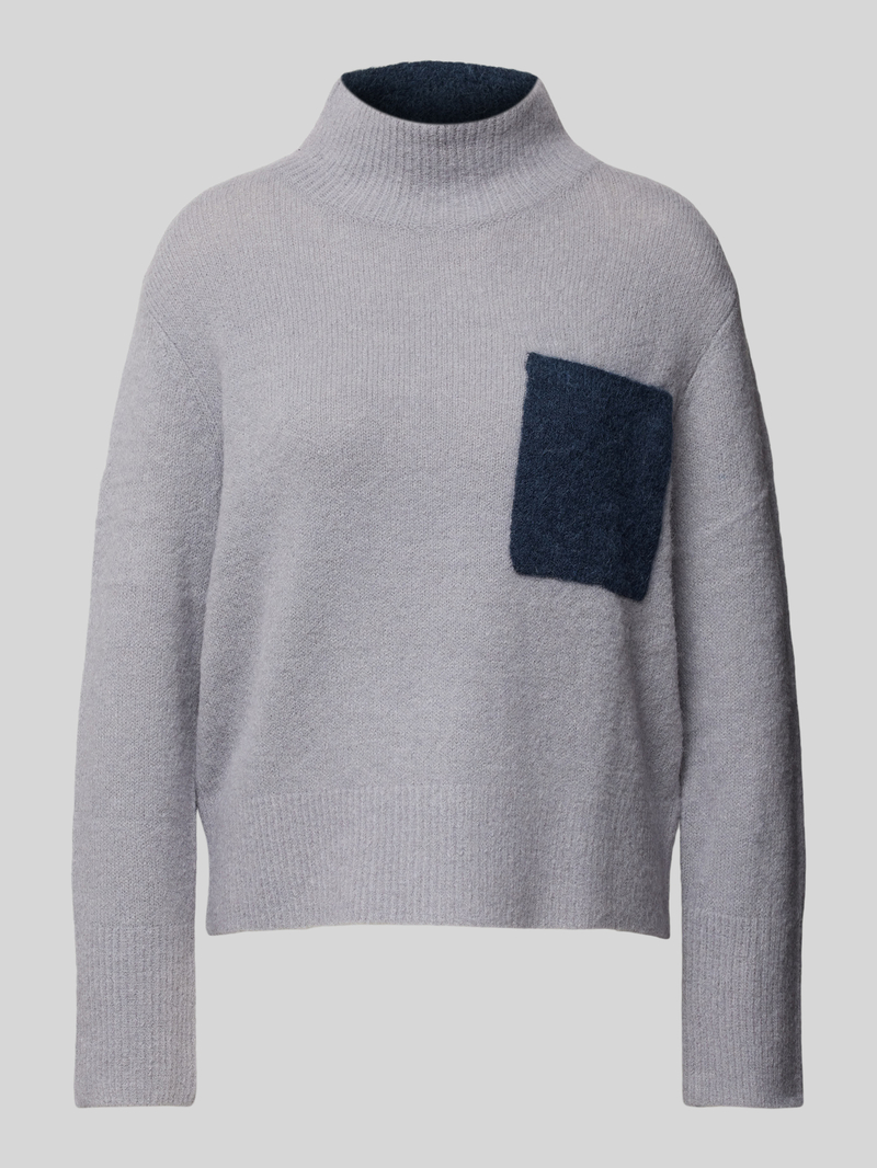 LUISA CERANO Gebreide pullover met borstzak