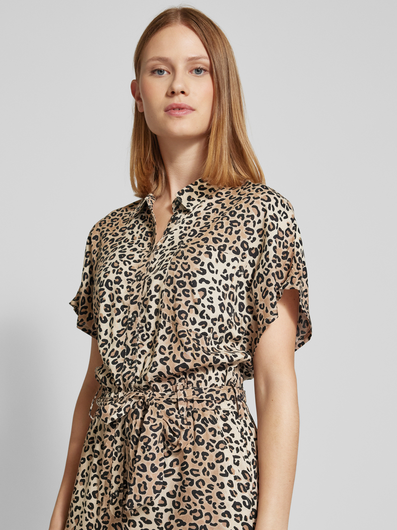 Vila Jumpsuit met overhemdkraag model 'Violine'