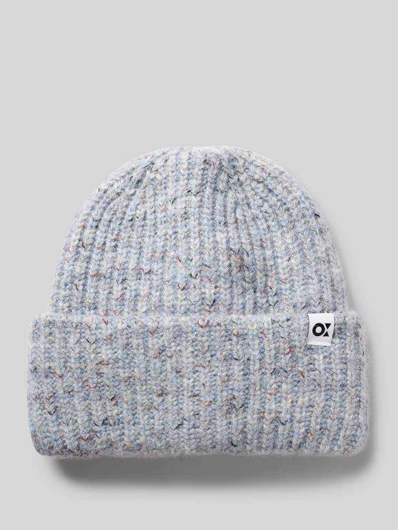 Opus Beanie met labeldetail model 'Amaddie'