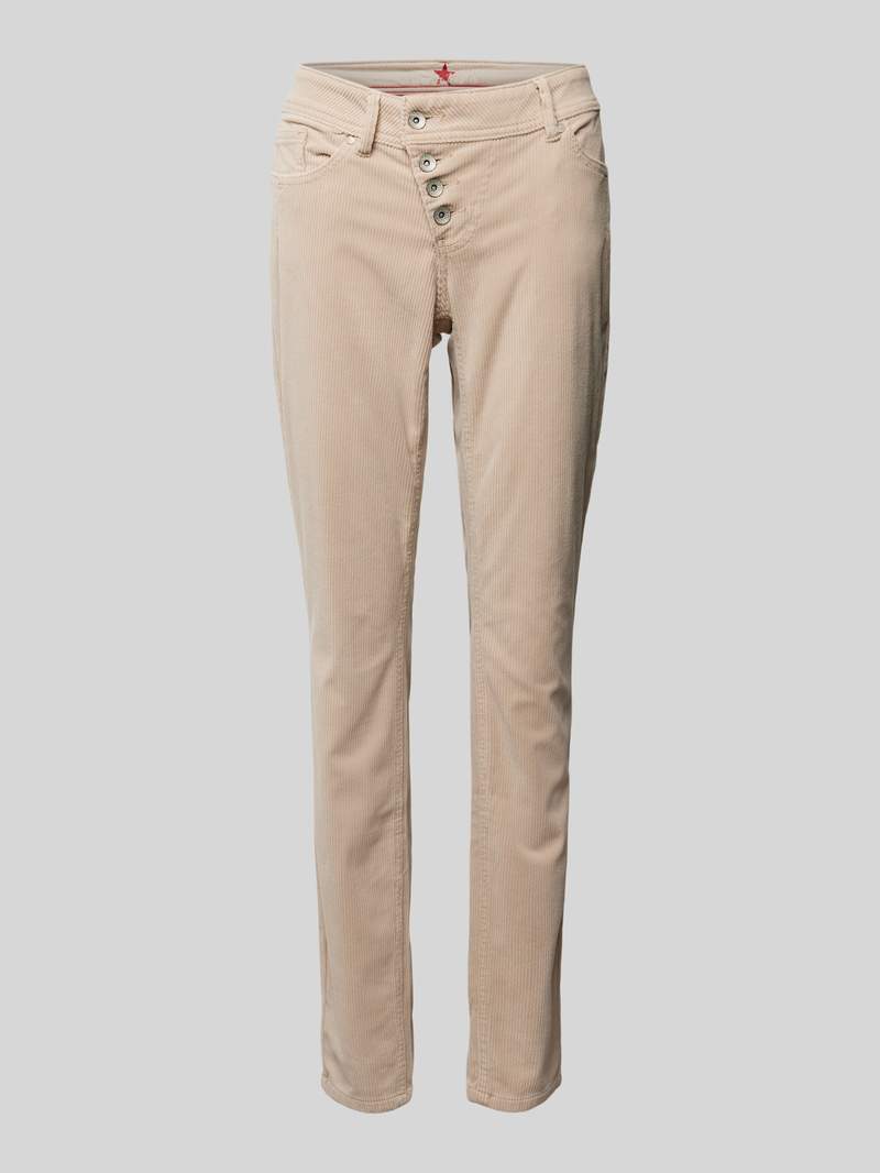 Buena Vista Corduroy broek met knoopsluiting model 'Malibu'