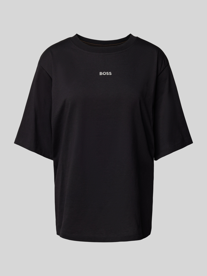 Boss Orange Oversized T-shirt met labelprint model 'Enis'