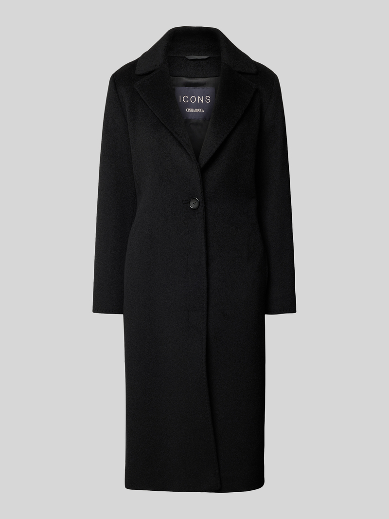 ICONS Cinzia Rocca Lange jas met knoopsluiting