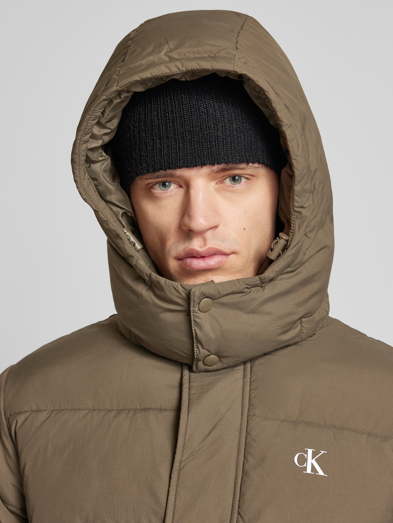 Calvin Klein Jeans Gewatteerd jack met logoprint