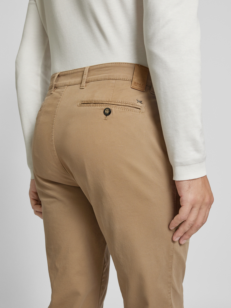 BRAX Straight leg chino met paspelzak model 'EVEREST'