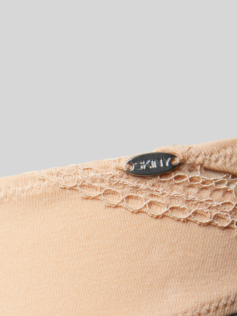 SKINY Slip met labeldetail