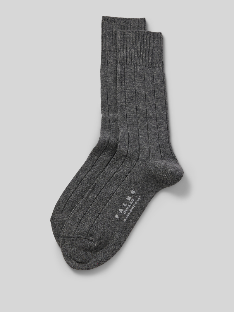 Falke Sokken met labeldetail model 'LHASA'