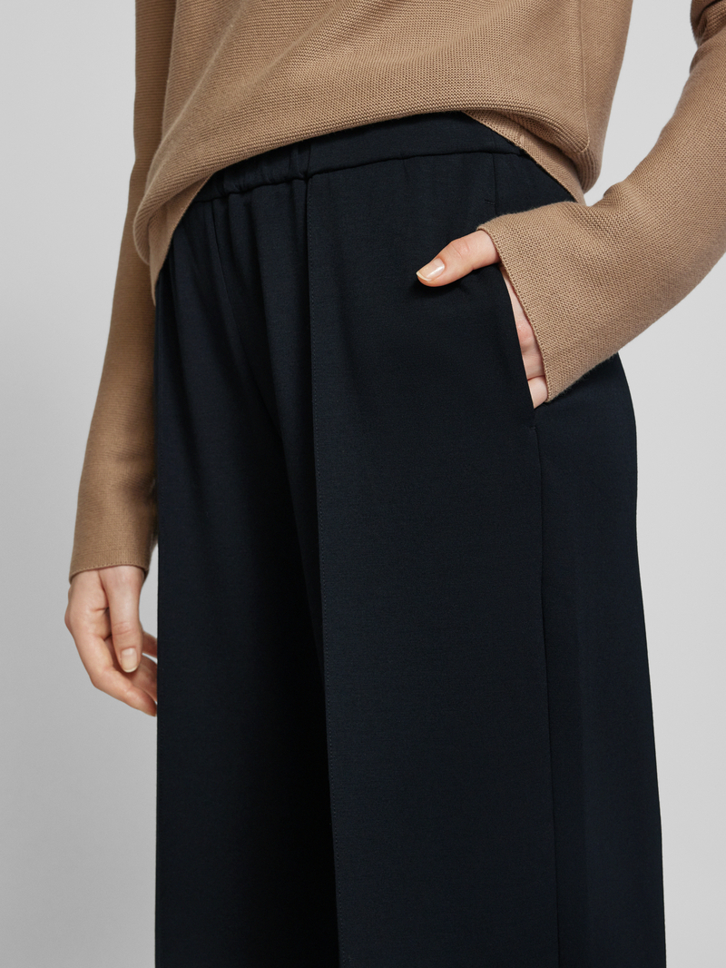 Marc O'Polo DENIM Stoffen broek met persplooien en elastische band