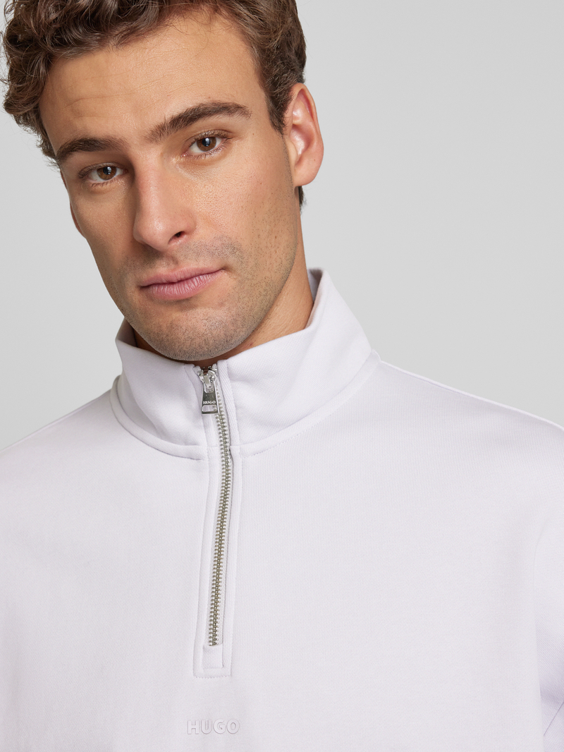 HUGO Sweatshirt met schipperskraag model 'Durty'