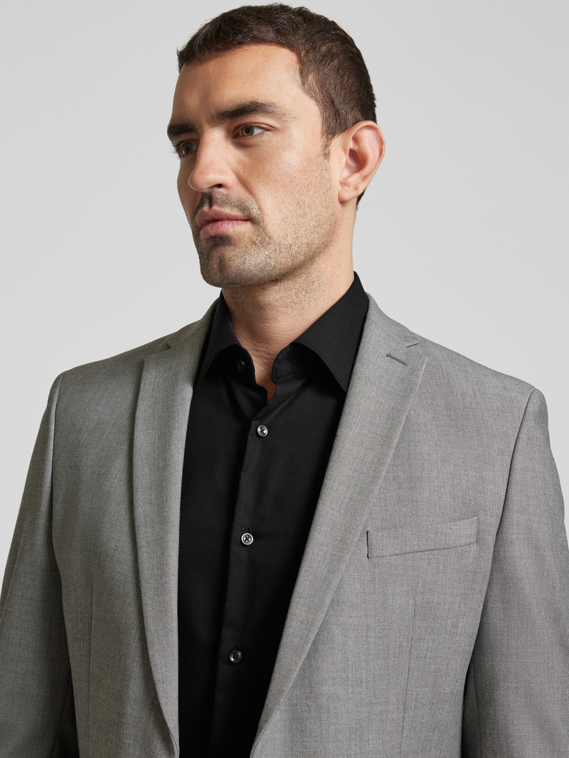 Boss Slim fit zakelijk overhemd met kentkraag