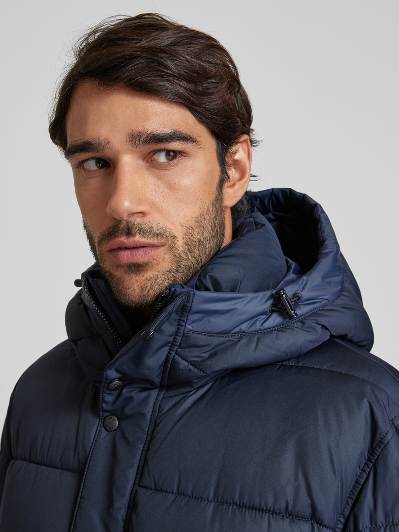 Boss Orange Gewatteerd jack met ritszakken model 'Omaris'