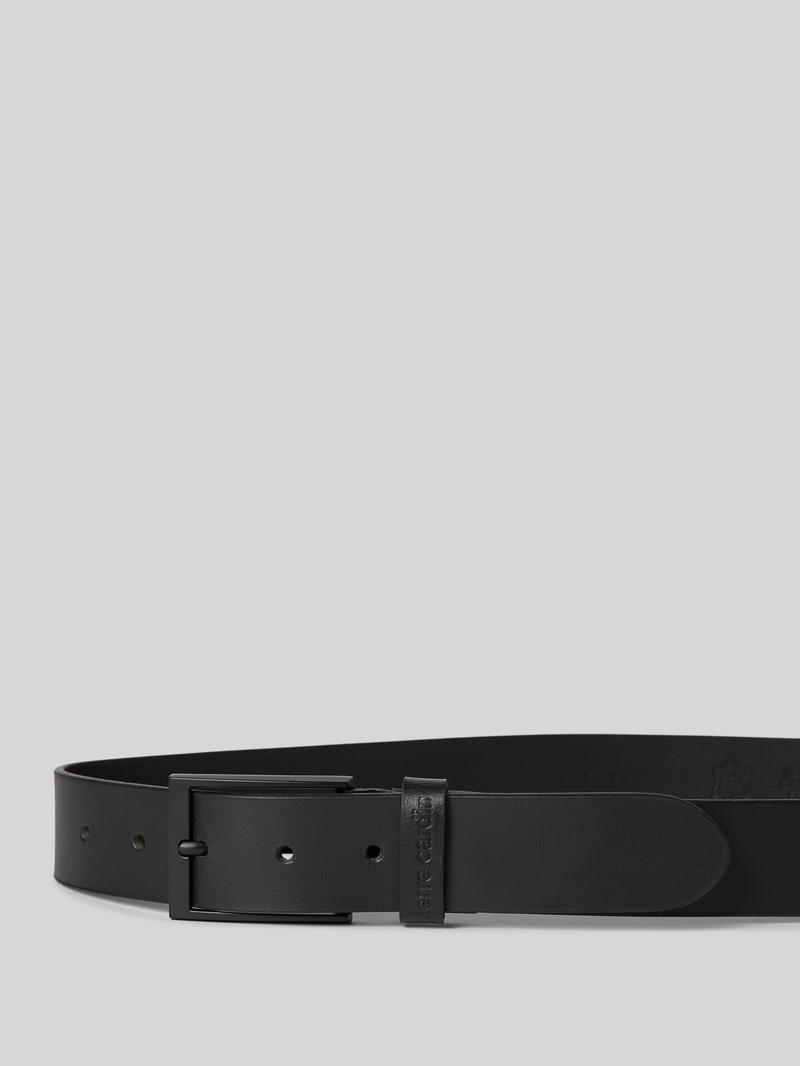 Pierre Cardin Leren riem met doornsluiting
