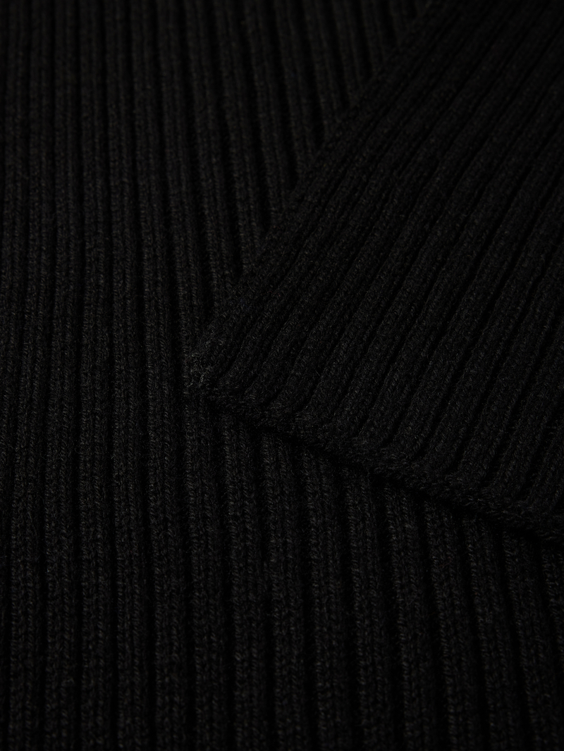Superdry Sjaal van wolmix met labeldetail