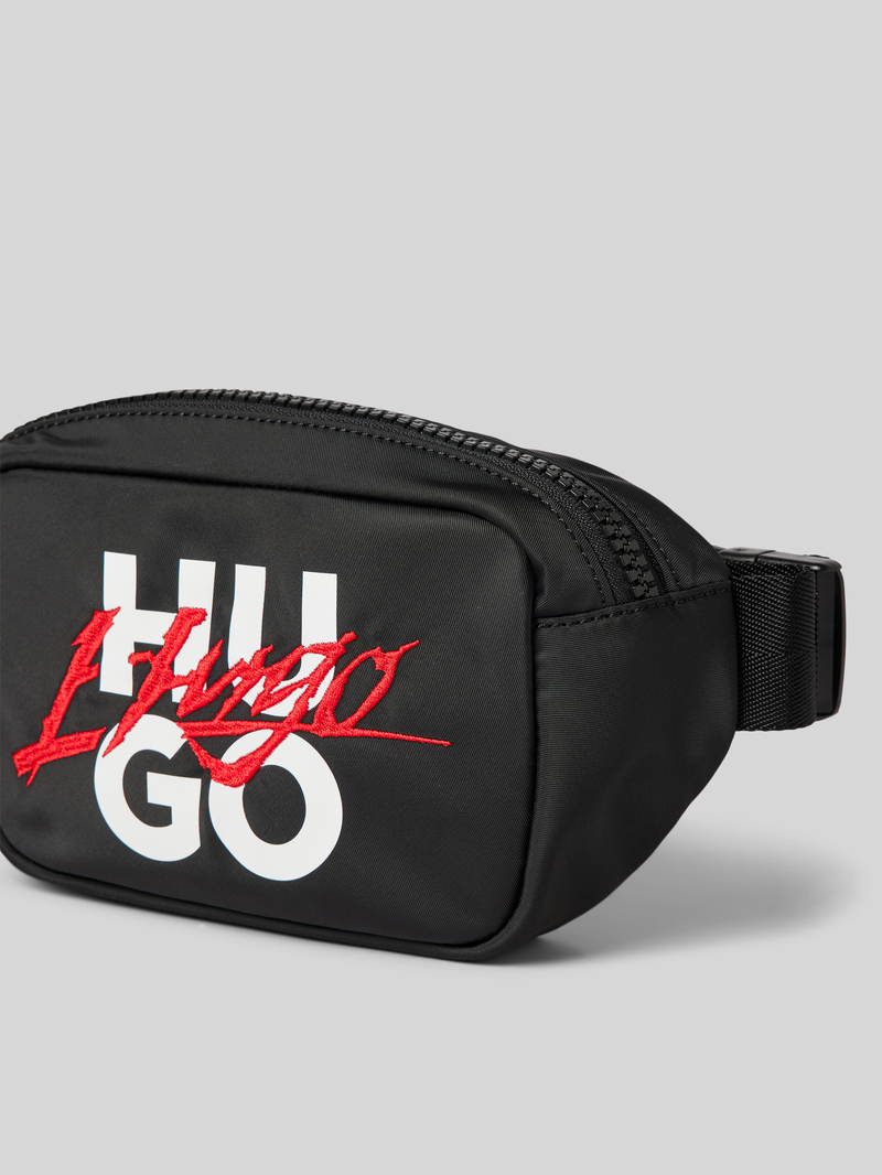 HUGO Heuptasje met labelprint model 'Handwritten2.0'