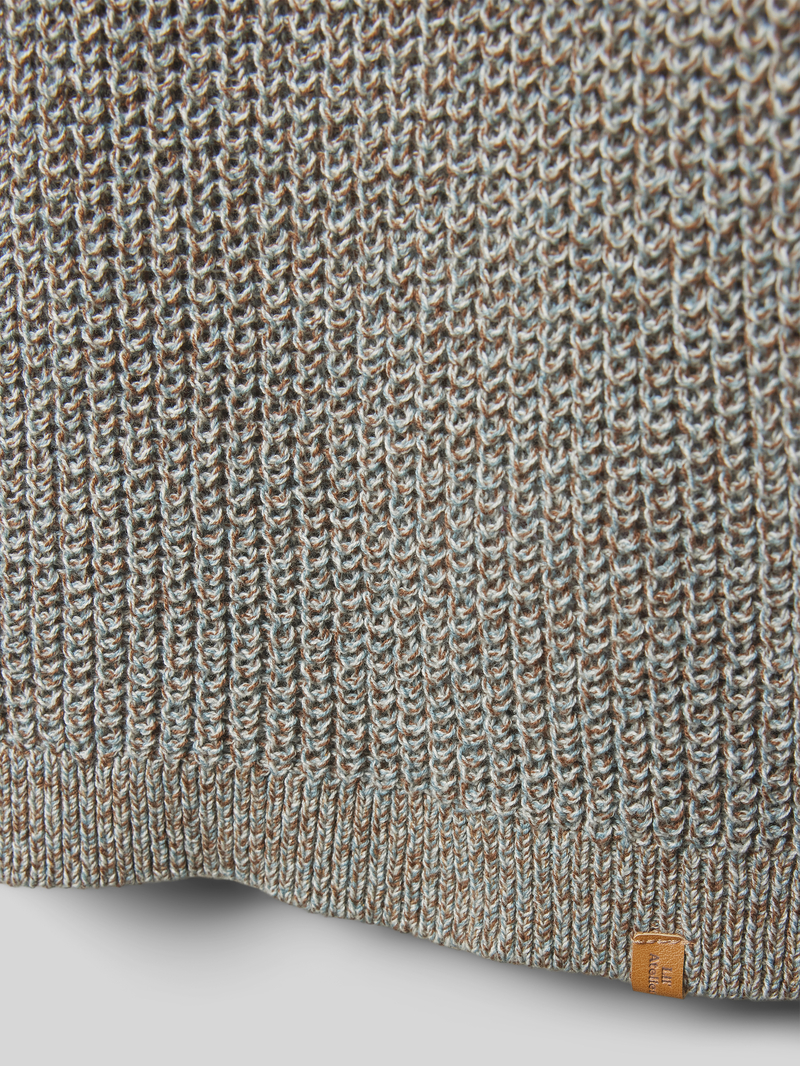 Lil Atelier Gebreide pullover met ribboorden model 'NORO'