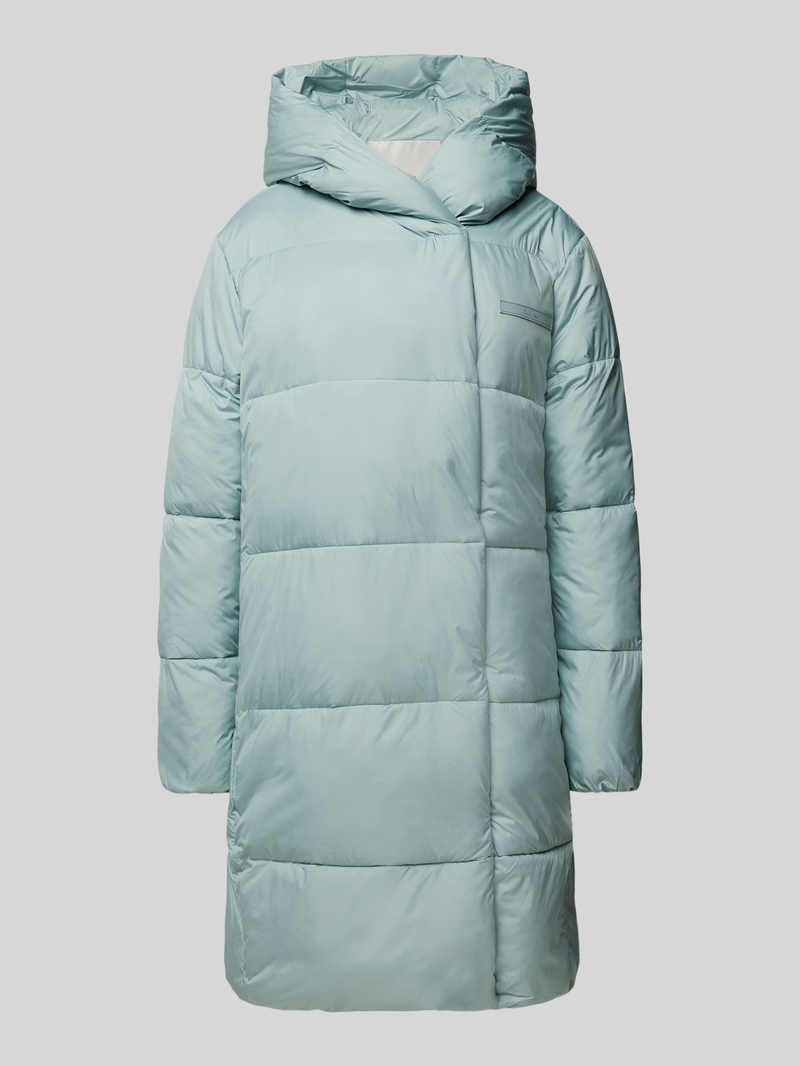 Calvin Klein Womenswear Gewatteerde lange jas met capuchon model 'CORDOBA'