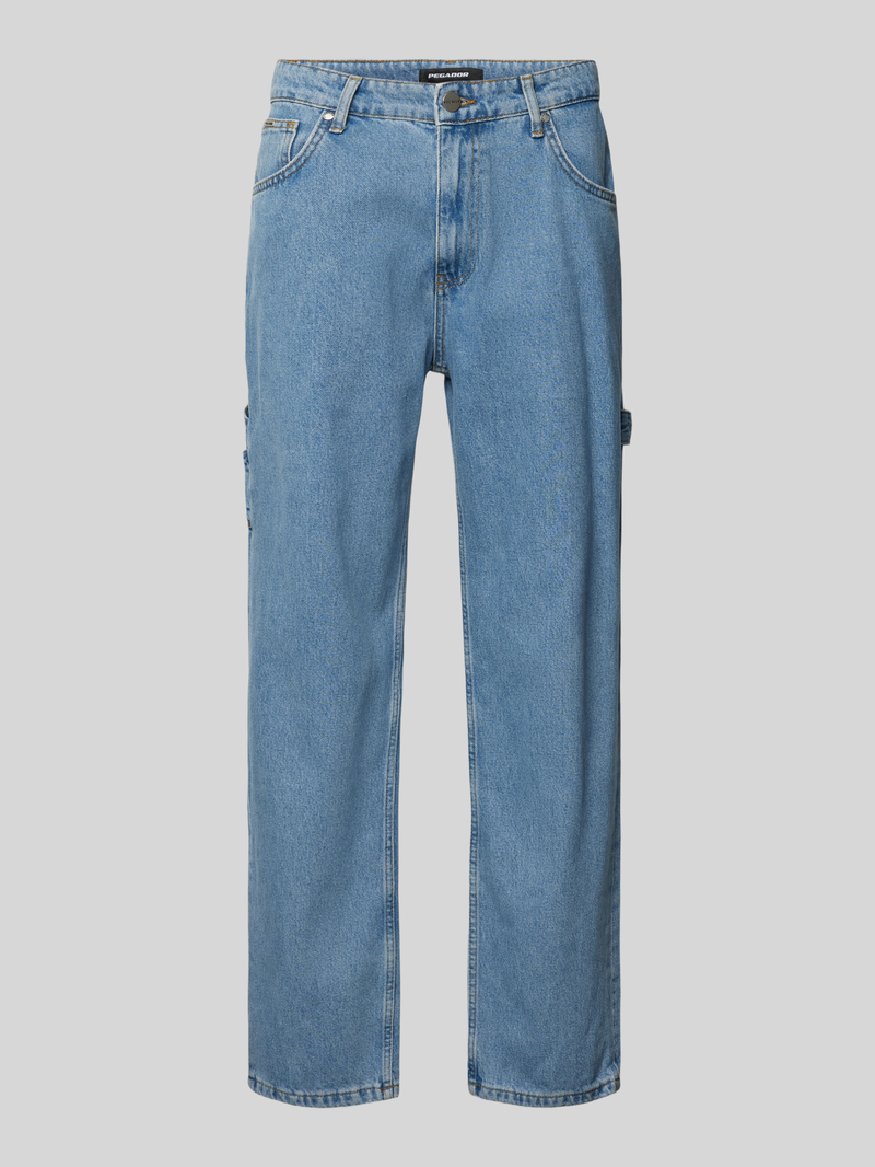 Pegador Baggy fit jeans met labeldetail model 'DAULE'