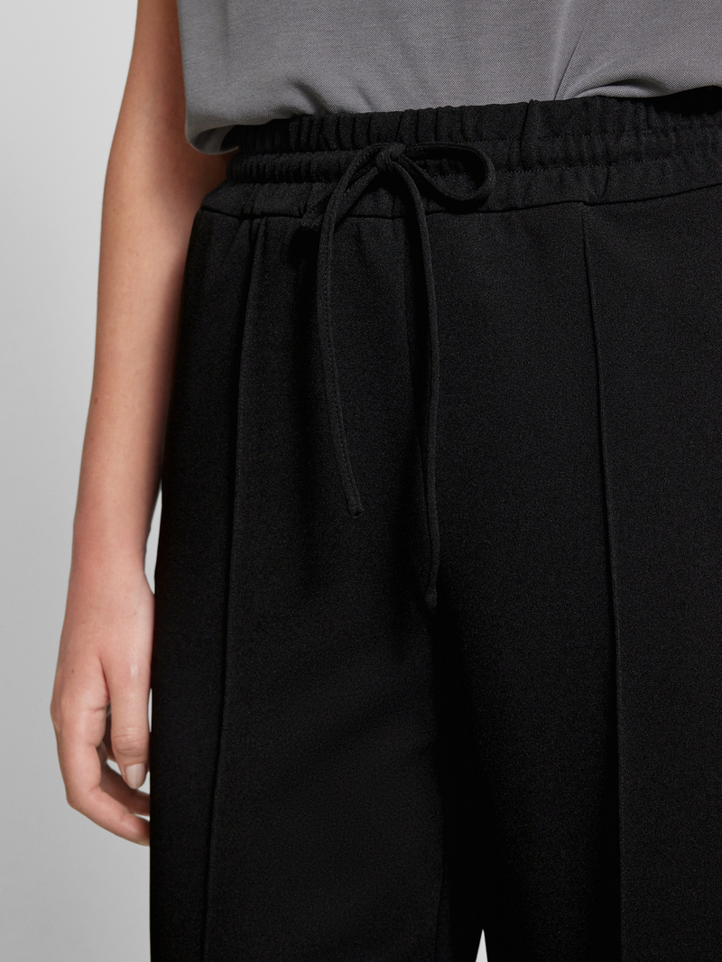 Vila Oversized stoffen broek met bandplooien model 'CLUA'