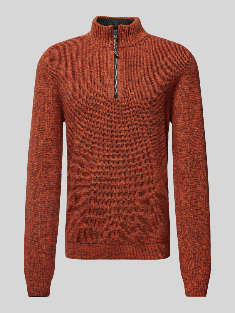 camel active Gebreide pullover met ribboorden