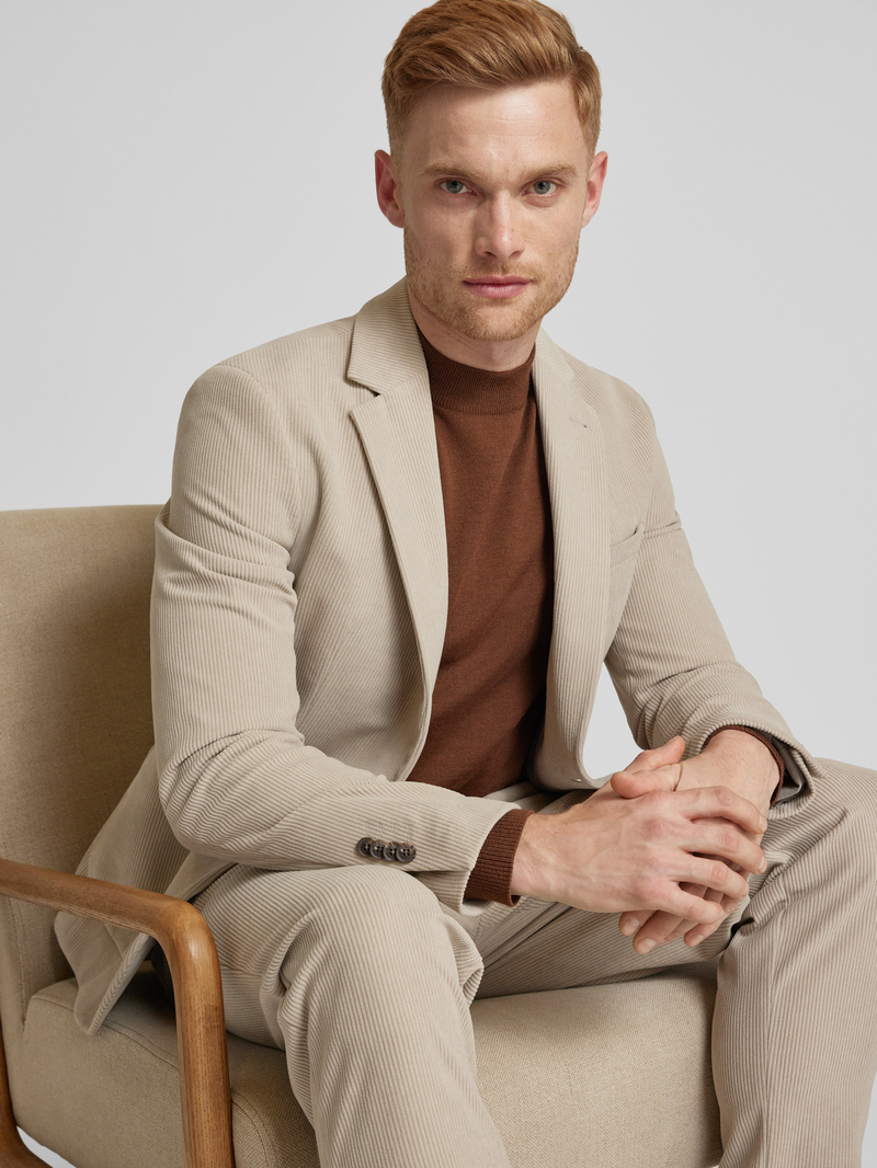 CINQUE Corduroy colbert met opgestikte zakken model 'DATI'