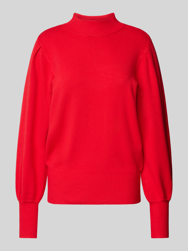 YAS Gebreide pullover met opstaande kraag, model 'FONNY'