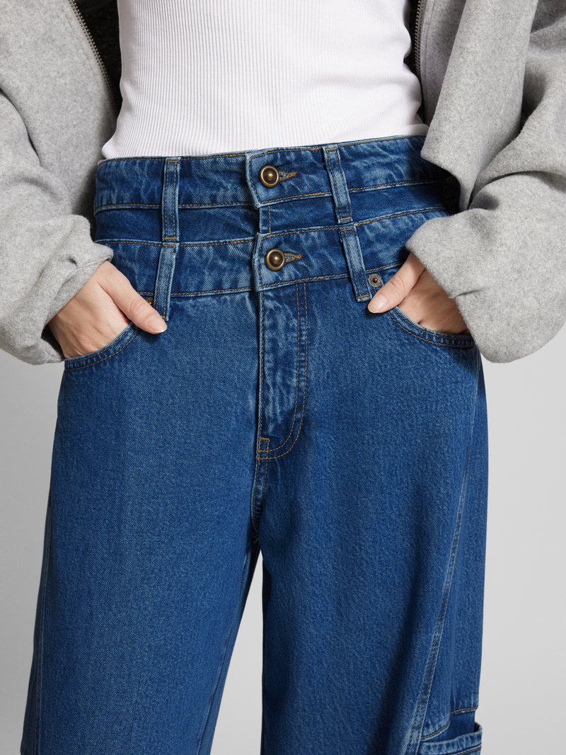 MAC Jeans met wijde pijpen model 'Diva'