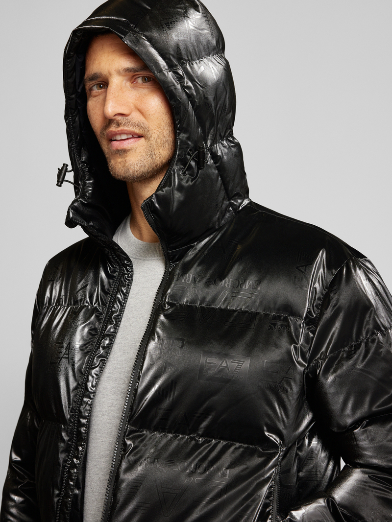 EA7 Emporio Armani Gewatteerd jack met tweewegritssluiting