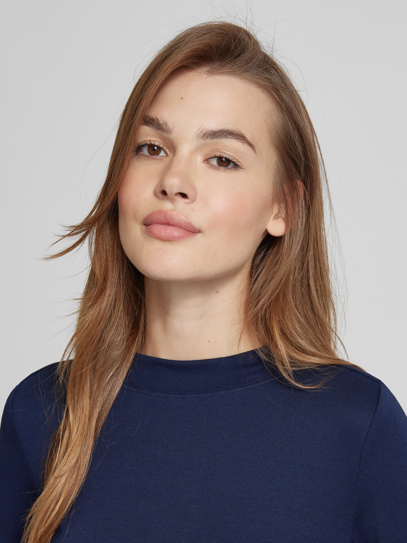 Christian Berg Woman Shirt met lange mouwen en col