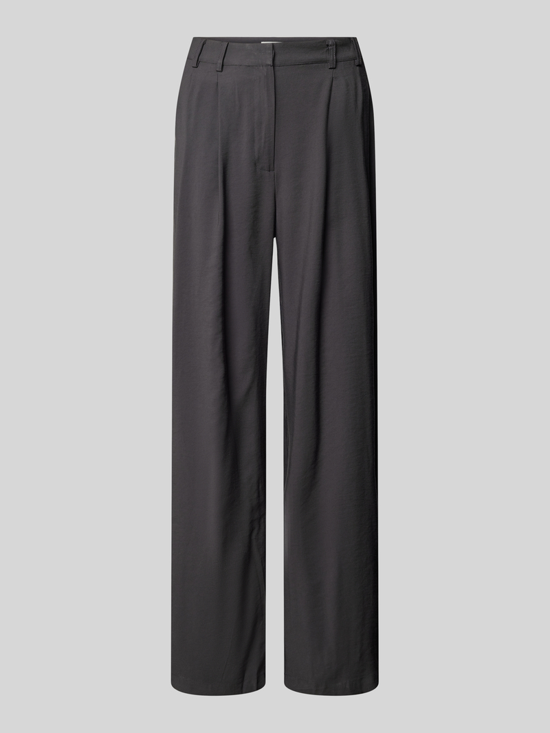 LeGer by Lena Gercke Wide leg stoffen broek met bandplooien model 'Draco'