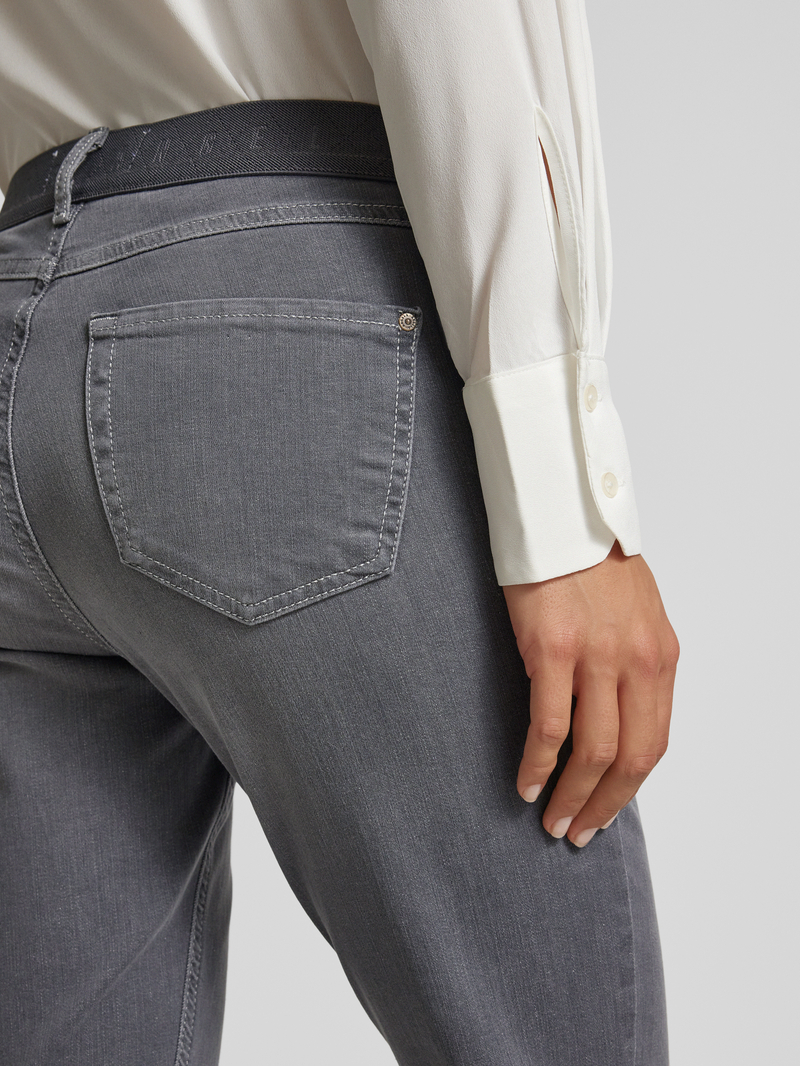 Angels Slim fit 7 8-jeans met elastische band model 'ORNELLA SPORTY'