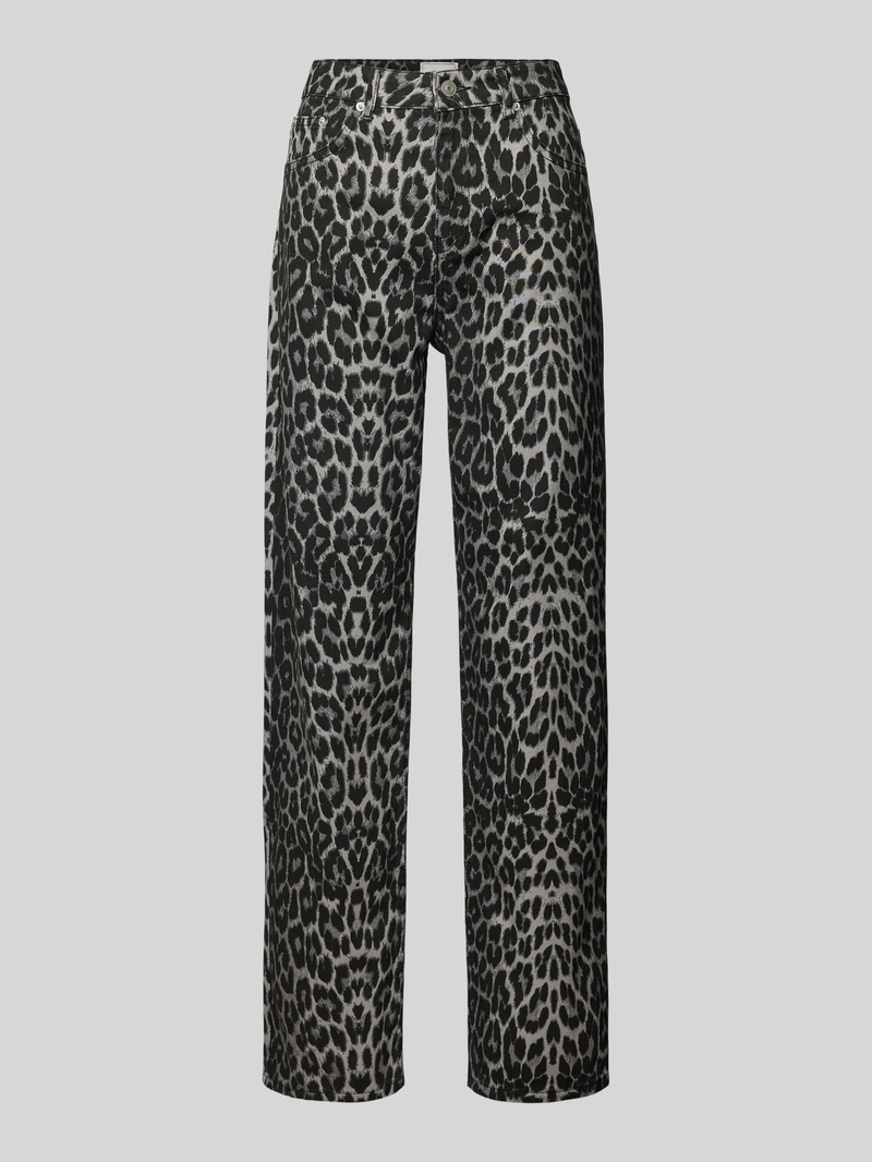 NEO NOIR Wide leg jeans in 5-pocketmodel model 'Simona'