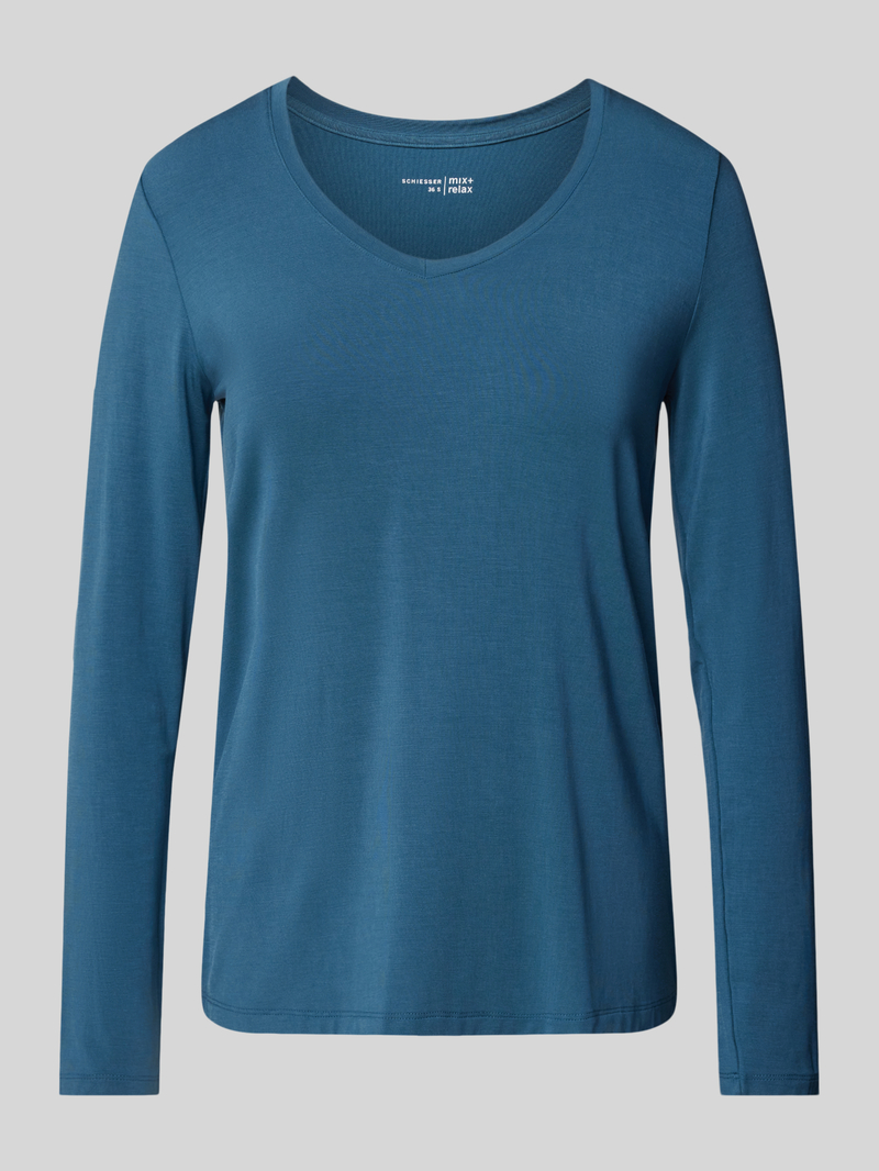 Schiesser Pyjamabovendeel met ronde hals