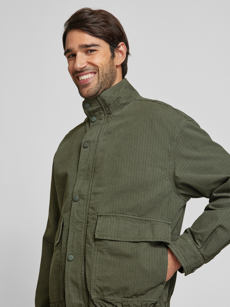 American vintage Blouson met opstaande kraag model 'RYGYBAY'