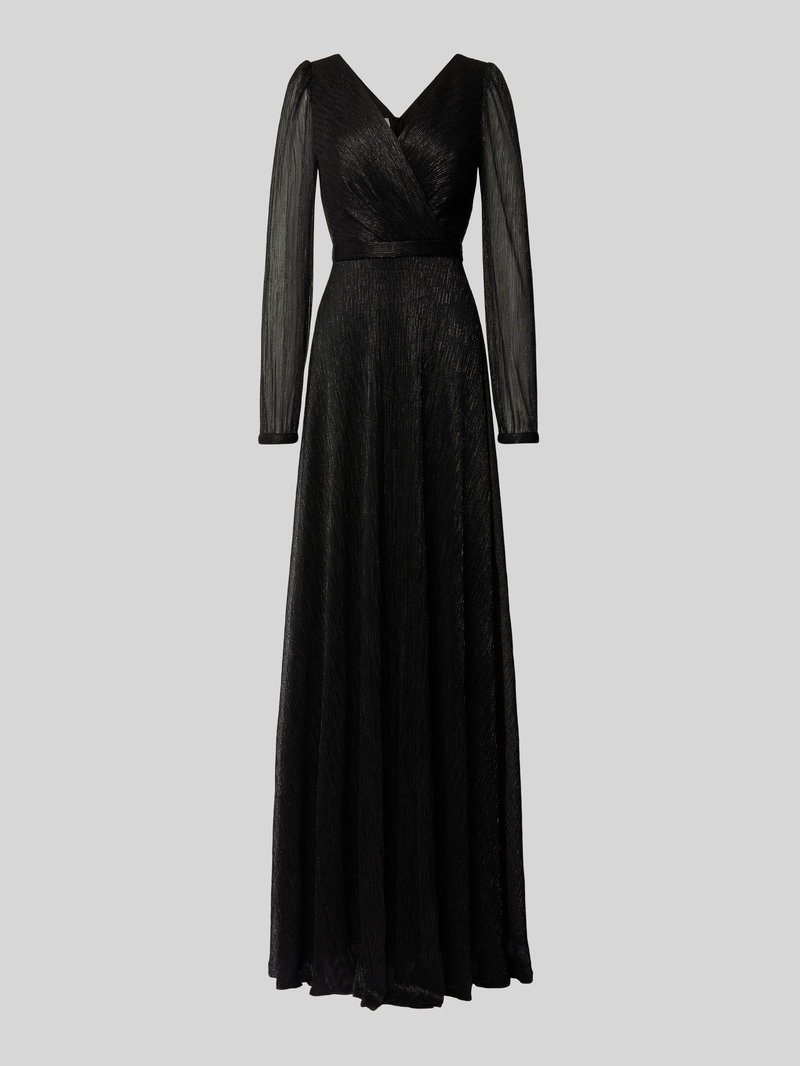 TROYDEN COLLECTION Avondjurk in wikkellook