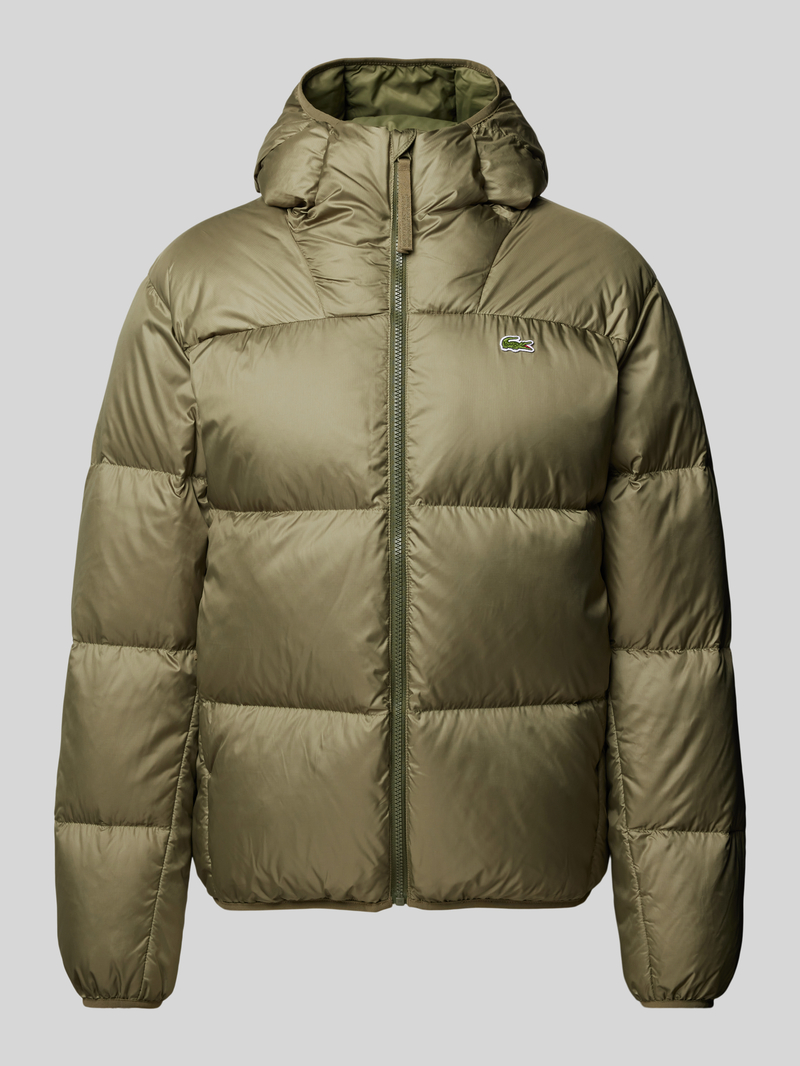 Lacoste Gewatteerd jack met capuchon