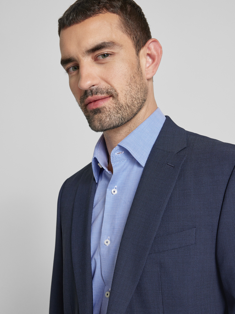 Boss Regular fit zakelijk overhemd met kentkraag model 'Joe'