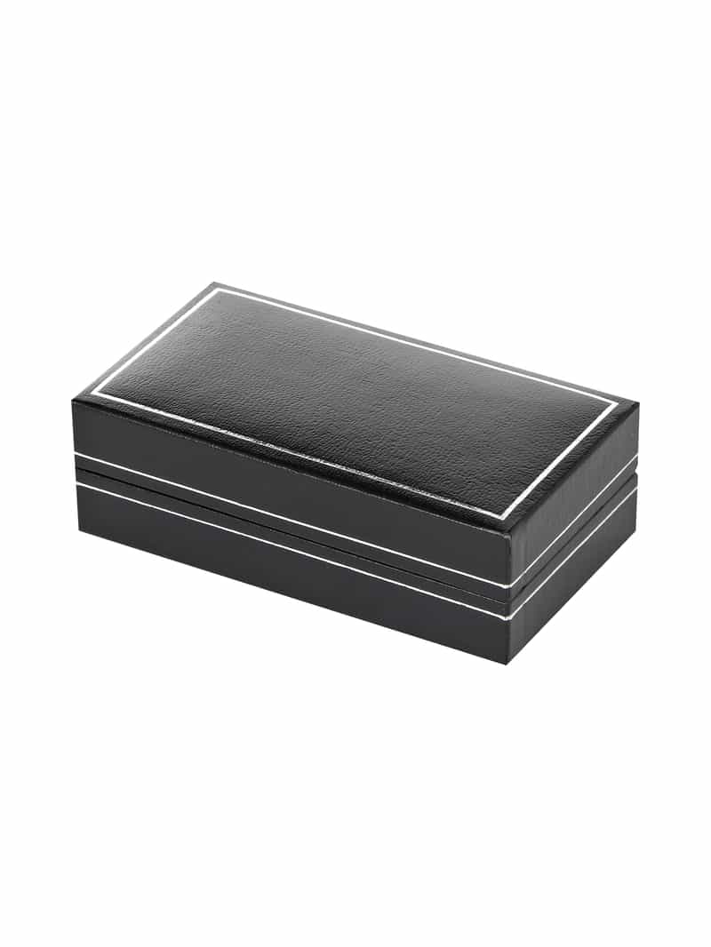 Lindenmann Manchetknopen met matte structuur