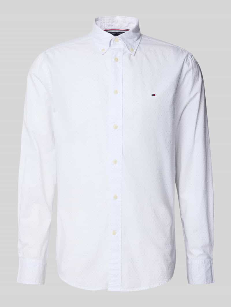 Tommy Hilfiger Regular fit vrijetijdsoverhemd van puur katoen
