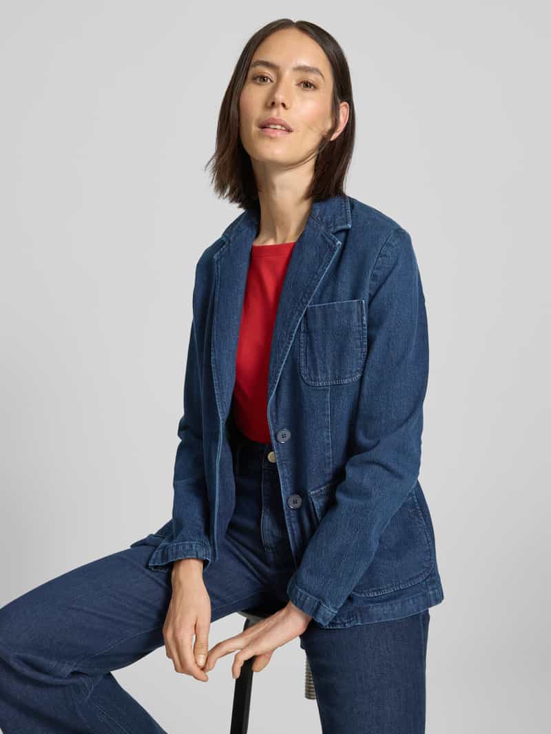 Lauren Ralph Lauren Regular fit blazer in denimlook model 'LAWDRO'