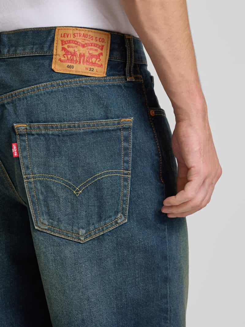 Levi's Loose fit korte jeans in used-look