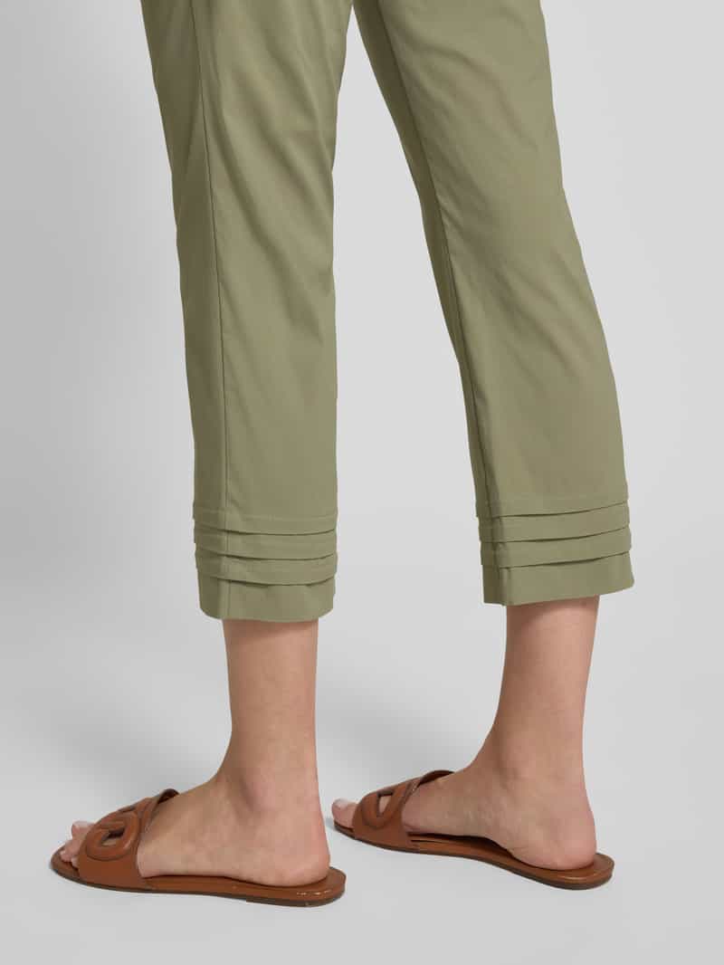 STEHMANN Slim fit broek met verkort model 'Ina'