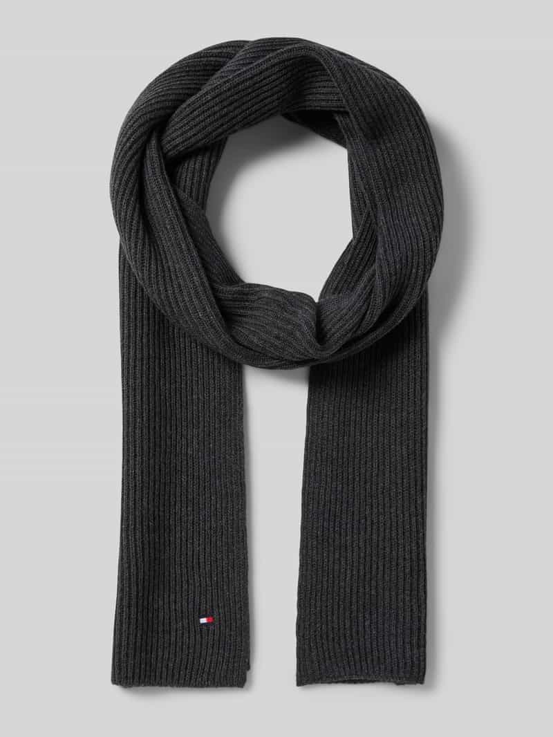 Tommy Hilfiger Sjaal van een mix van katoen en kasjmier