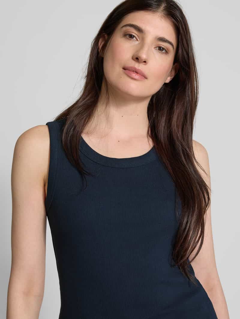 Tom Tailor Regular fit tanktop van een mix van katoen en elastaan
