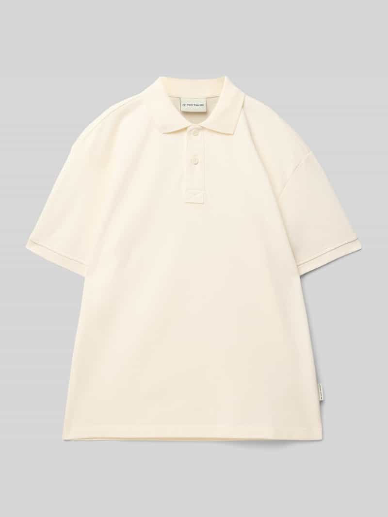 Tom Tailor Regular fit poloshirt van puur katoen