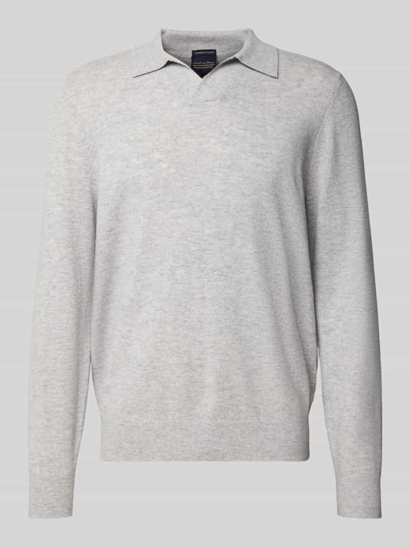 Christian Berg Men Gebreide pullover van mix van wol en kasjmier
