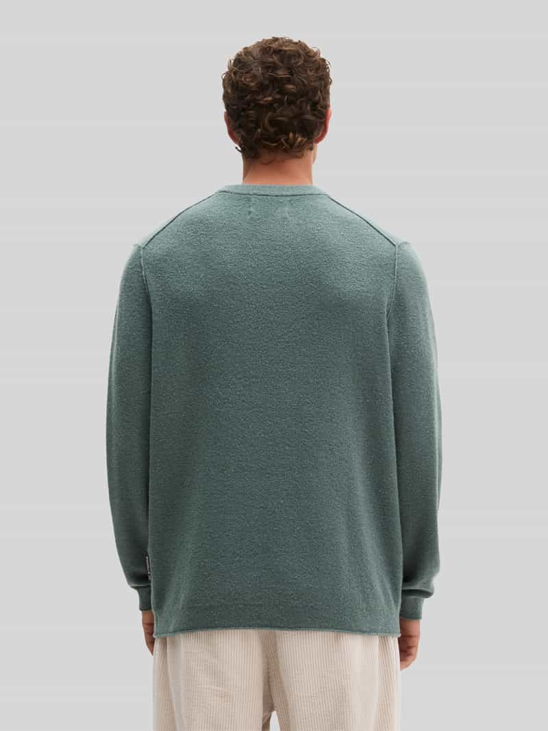 Marc O'Polo Pullover van katoenmix met een zachte structuurlook